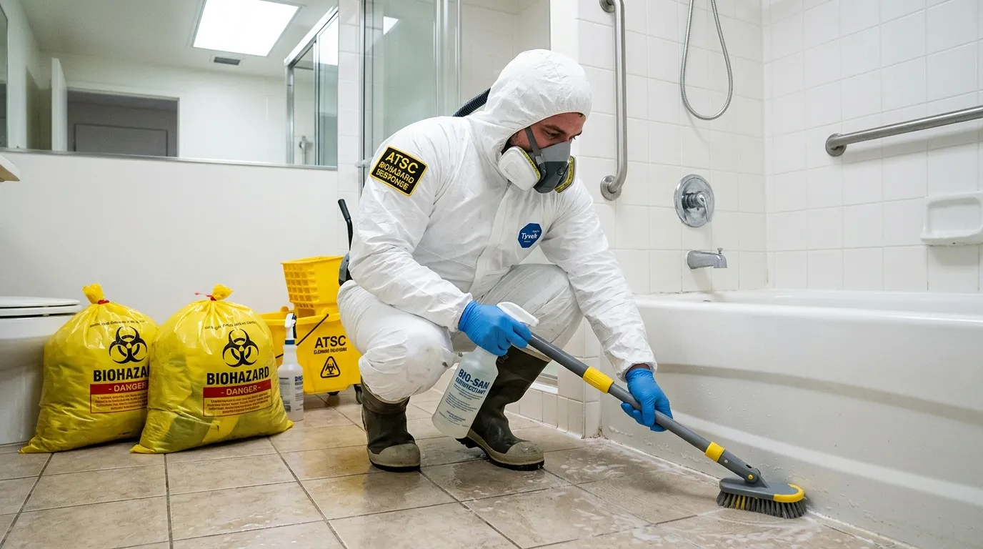 Decontamination equipment deployed for Blood Cleanup in Hayden